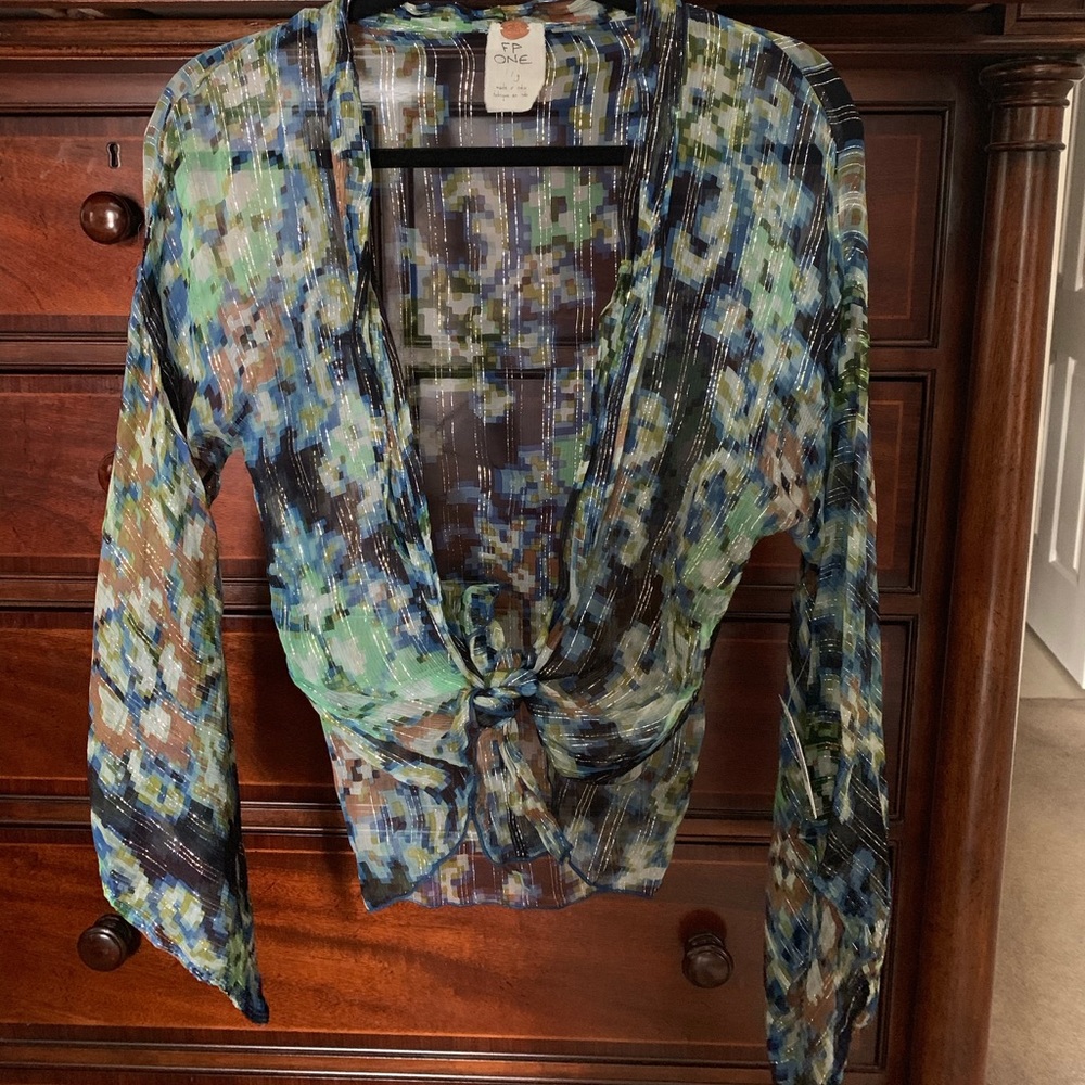 Free People wrap top